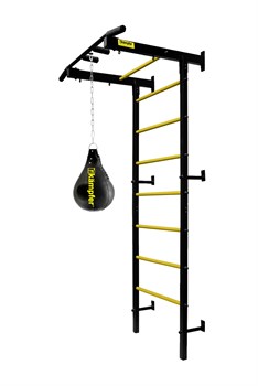 Профессиональная шведская стенка Kemfer Dionis Powerful [черный/желтый] 8942