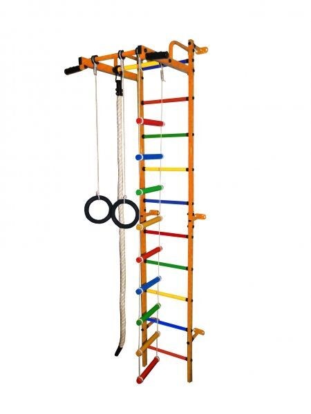 Детский спортивный комплекс Формула Здоровья Карапуз-5А [оранжевый-радуга] 45492