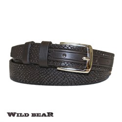 Ремень WILD BEAR RM-112 Brown (100 см) 4bb6b6fc-775a-11f0-0a80-05c2000e202f