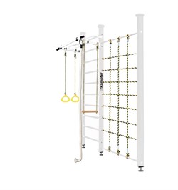 Шведская стенка Kemfer Winner Ceiling [№1 Натуральный Стандарт белый турник] 15668