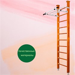 Шведская стенка Kemfer Swedish Ceiling [№3 Классический Стандарт белый антик турник] 15531