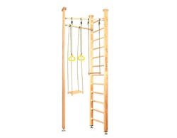 Шведская стенка Kemfer Compact [№1 Натуральный Высота 3 м] 14950