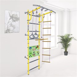 Шведская стенка Midzumi Banji Kabe Busyboard [лимонный пай и бизиборд салатовый] 15864