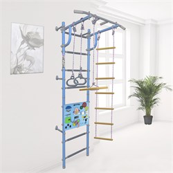 Шведская стенка Midzumi Banji Kabe Busyboard [небесная лазурь и бизиборд голубой] 15866