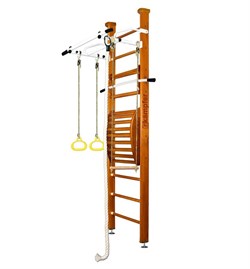 Шведская стенка Kemfer Helena Maxi Ceiling (№3 Классический Стандарт белый турник) 15108