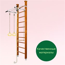 Шведская стенка Kemfer Helena Ceiling (№3 Классический Стандарт белый антик турник) 15016