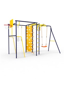 УДСК-7.2 Rokids Атлет-К с качелями [Ультрамарин-желтый с качелями пластиковыми] 24334