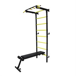 Профессиональная шведская стенка Kemfer Mustang Professional [черный/желтый] Mustang Professional