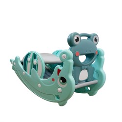 Пластиковая горка-качалка Kemfer Aqua Twins [мятный] 23854