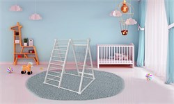 Детский спортивный комплекс Kemfer Triangle [№6 Жемчужный] 23686