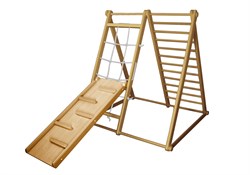 Детский спортивный комплекс Kemfer Triangle Scate [№2 Ореховый] 23690