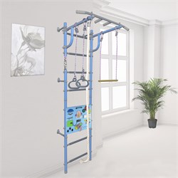 Шведская стенка Midzumi Hoshi Kabe Busyboard [небесная лазурь и бизиборд голубой] Hoshi Kabe Busyboard lazur