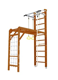 Шведская стенка Kemfer Union Ceiling [№3 Классический Стандарт белый турник] 15598