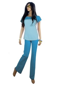 Футболка женская для фитнеса Kampfer Light blue, M nan-92