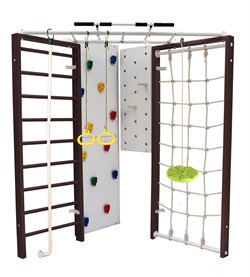 Шведская стенка Kemfer Fantastic [№5 Шоколадный зеленая лиана] Fantastic-18