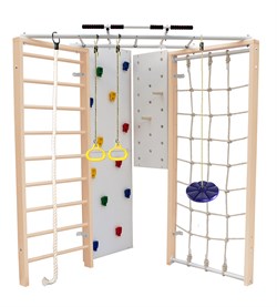 Шведская стенка Kemfer Fantastic [№1 Натуральный синяя лиана] 14970