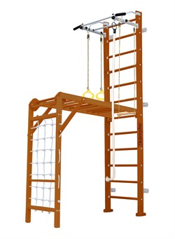 Шведская стенка Kemfer Union Wall [№3 Классический Высота 3 м белый турник] 15625