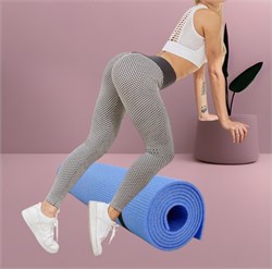 Коврик для фитнеса Airo Mat 1800*580*6,5 Nordic Blue голубой Airo Mat 1800*580*6,5 Nordic Blue голубой