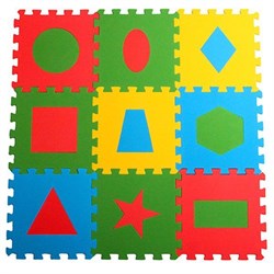 Коврик-пазл детский "Геометрия" 33МП1/Г Коврик-пазл детский "Геометрия" 33МП1/Г