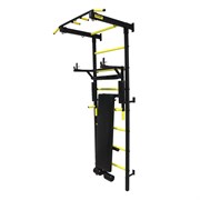 Профессиональная шведская стенка Kemfer Gladiator Professional [черный/желтый] Gladiator Professional