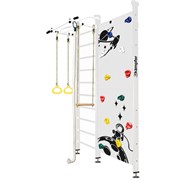 Шведская стенка Kemfer Jungle Ceiling Boy [№6 Жемчужный Стандарт белый турник] Jungle Ceiling Boy №6 Стандарт белый турник