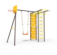 УДСК-6.1 Rokids Тарзан Мини с качелями [Шоколад-желтый с качелями пластиковыми] 24349