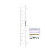 Шведская стенка Kampfer Classic Wall (№6 Жемчужный Высота 3 м белый) Classic Wall-1