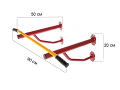 Турник настенный Midzumi Kishiro [красный] 13687