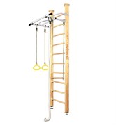 Шведская стенка Kemfer Helena Ceiling (№1 Натуральный Стандарт белый антик турник) 15008