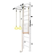 Шведская стенка Kemfer Helena Maxi Wall (№6 Жемчужный Стандарт белый антик турник) 15148