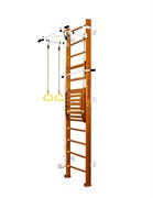 Шведская стенка Kemfer Helena Maxi Wall (№3 Классический Высота 3 м белый турник) 15135