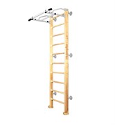 Шведская стенка Kemfer Swedish Wall [№1 Натуральный Стандарт белый антик турник] 15552