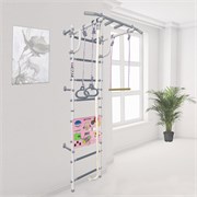 Шведская стенка Midzumi Hoshi Kabe Busyboard [снежный барс и бизиборд розовый] 15939