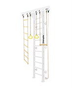 Шведская стенка Kemfer Wooden Ladder Wall [№6 Жемчужный Высота 3 м белый] 15771