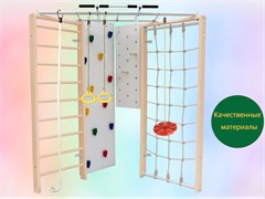 Шведская стенка Kemfer Fantastic [№1 Натуральный красная лиана] 14969