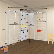 Шведская стенка Kemfer Fantastic [№3 Классический красная лиана] 14977