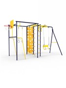 УДСК-7.2 Rokids Атлет-К с качелями [Ультрамарин-желтый с качелями со спинкой на цепях] 24027