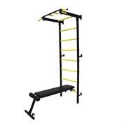 Профессиональная шведская стенка Kemfer Mustang Professional [черный/желтый] Mustang Professional