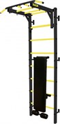 Профессиональная шведская стенка Kemfer Olimpik Professional [черный/желтый] Olimpik Professional