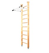 Шведская стенка Kemfer Swedish Ceiling [№1 Натуральный Стандарт белый турник] 15524