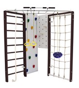 Шведская стенка Kemfer Fantastic [№5 Шоколадный синяя лиана] Fantastic №5 Шоколадный синяя лиана