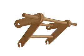 Турник деревянный Kemfer Pull-up Bar [№2 Ореховый] 23666