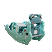 Пластиковая горка-качалка Kemfer Aqua Twins [мятный] 23854