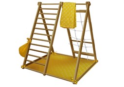 Детский спортивный комплекс Kemfer Sunshade Triangle [№2 Ореховый] 23714