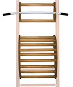 Домашний спортивный тренажер Kampfer Posture 2 Wall [Ореховый, № 2] 3735