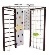 Шведская стенка Kemfer Fantastic [№5 Шоколадный зеленая лиана] Fantastic-18