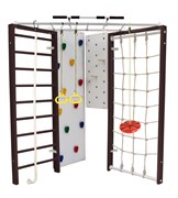 Шведская стенка Kemfer Fantastic [№5 Шоколадный красная лиана] Fantastic-19