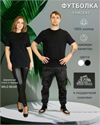 Футболка мужская с коротким рукавом RF-001, цвет черный, размер M 11442