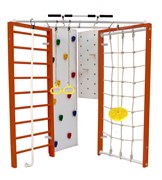 Шведская стенка Kemfer Fantastic [№4 Вишневый желтая лиана] 14979