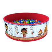 Сухой бассейн «Индейцы» ДМФ-МК-02.52.01 100 шариков ДМФ-МК-02.52.01-1